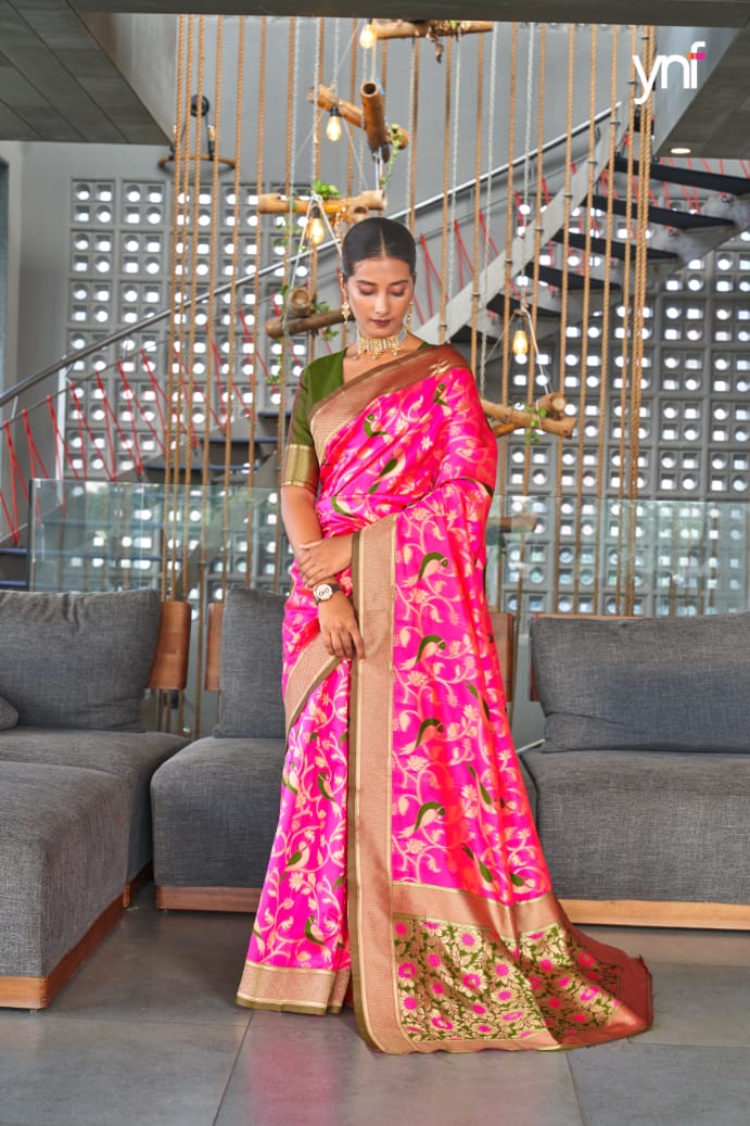 Ynf Andaaz Party Wear Fancy Latest Designer Art Silk Saree Collection